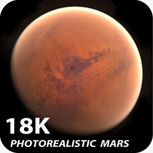 18k Photorealistic Mars