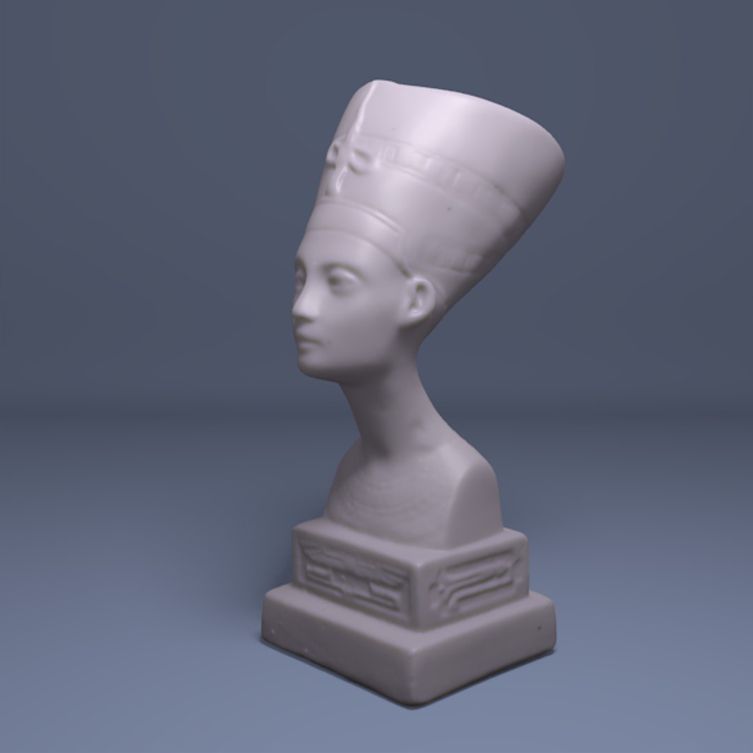 Scan Replica Nefertiti 3d Model