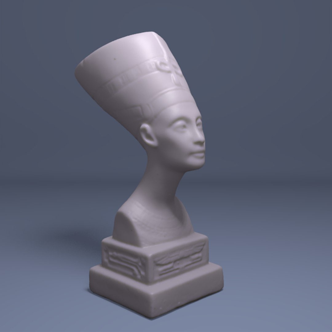 Scan Replica Nefertiti 3d Model