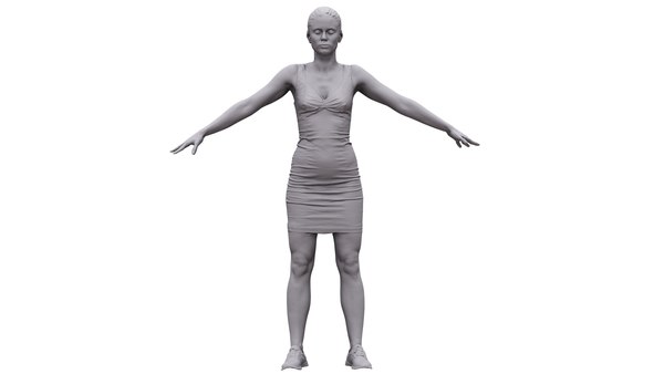 Base 3d Body Scan Little Caprice Model Turbosquid