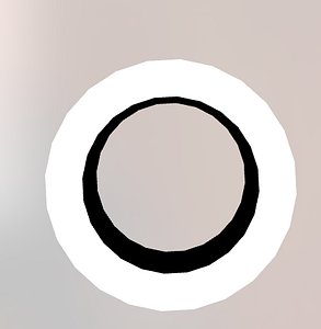 roue porte 3D model