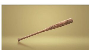 baseball bat 3D model