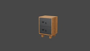 3D Side Table 003 model
