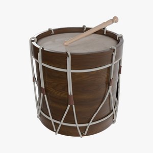 Tamboril Snare Drum Wooden