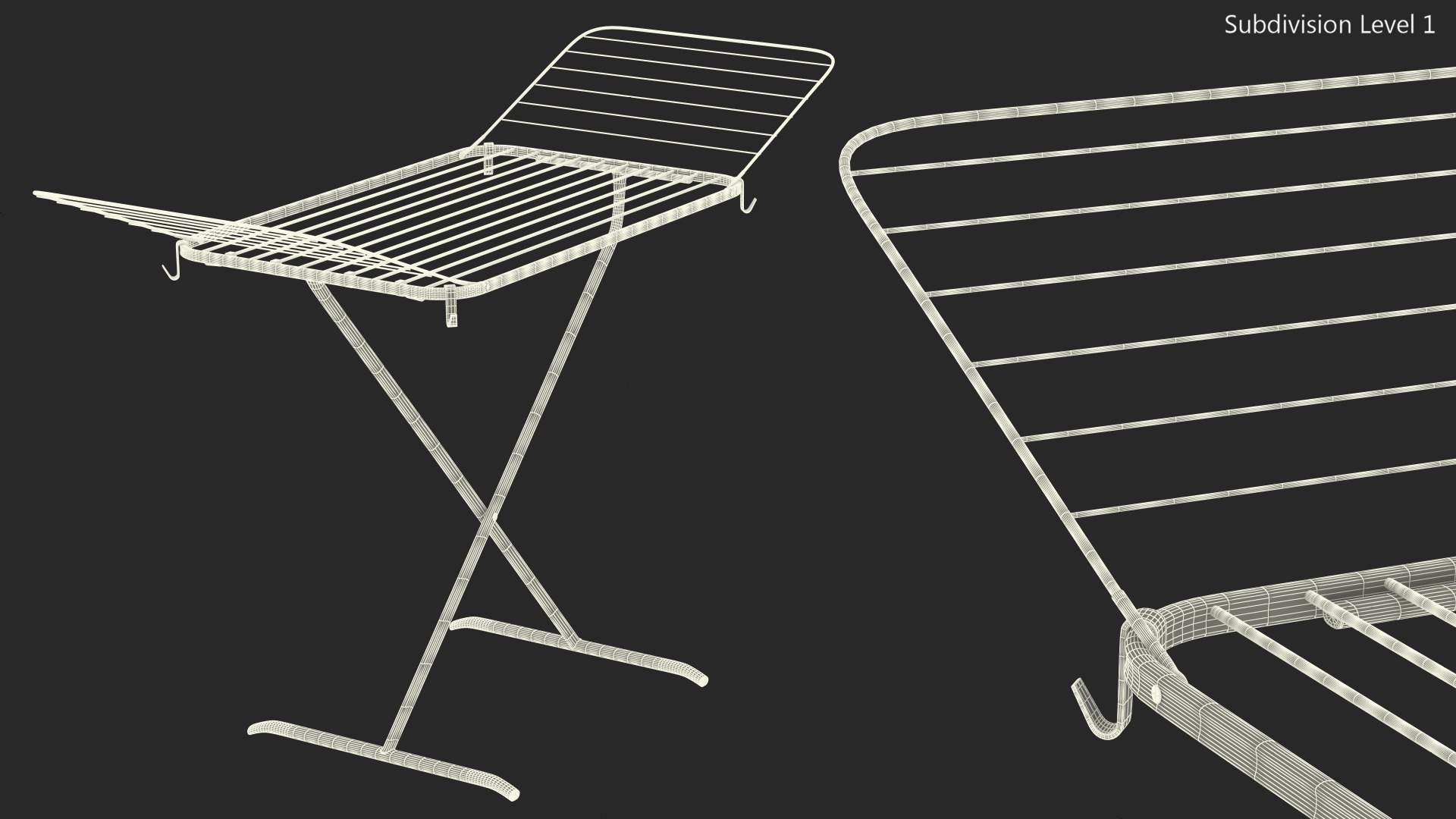 Ikea mulig drying rack 3D model TurboSquid 1685621