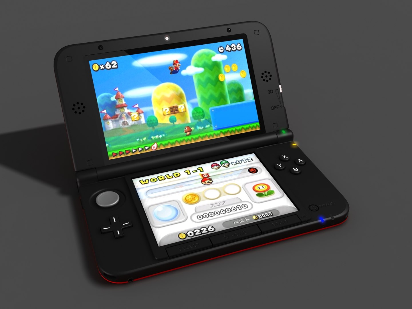 Nintendo Xl Ll 3d Model