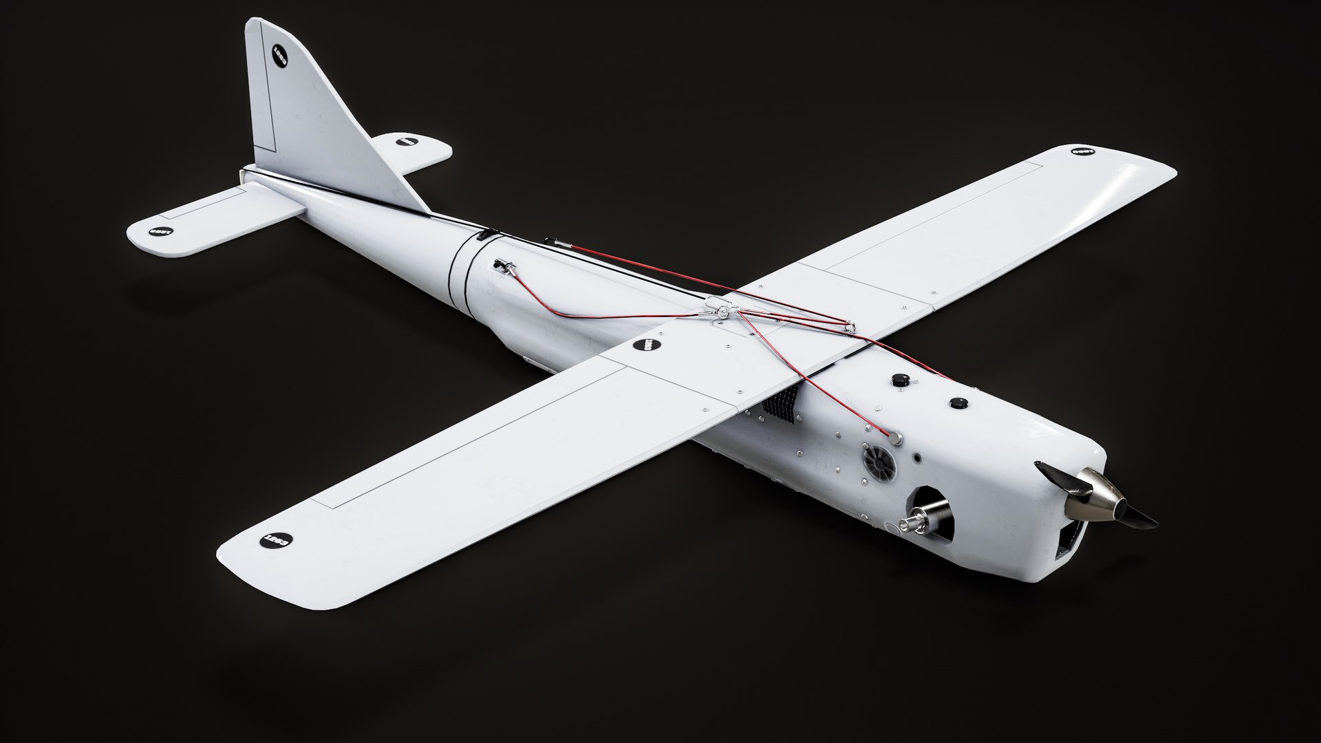 Orlan10 Russian UAV Drone 3D TurboSquid 2083996