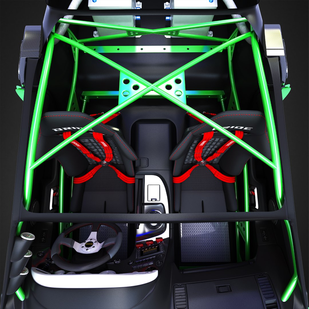 3D Toyota Supra Rz Interior - TurboSquid 1551485