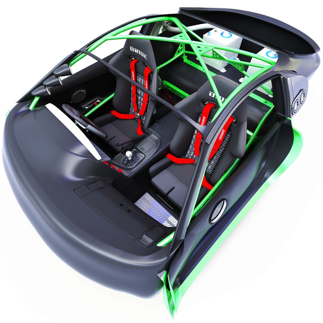 3D Toyota Supra Rz Interior - TurboSquid 1551485