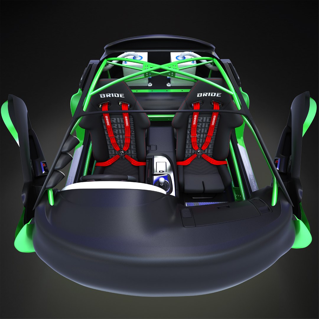 3D Toyota Supra Rz Interior - TurboSquid 1551485