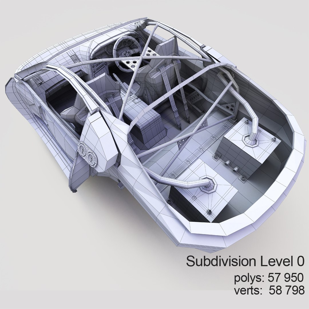 3D Toyota Supra Rz Interior - TurboSquid 1551485