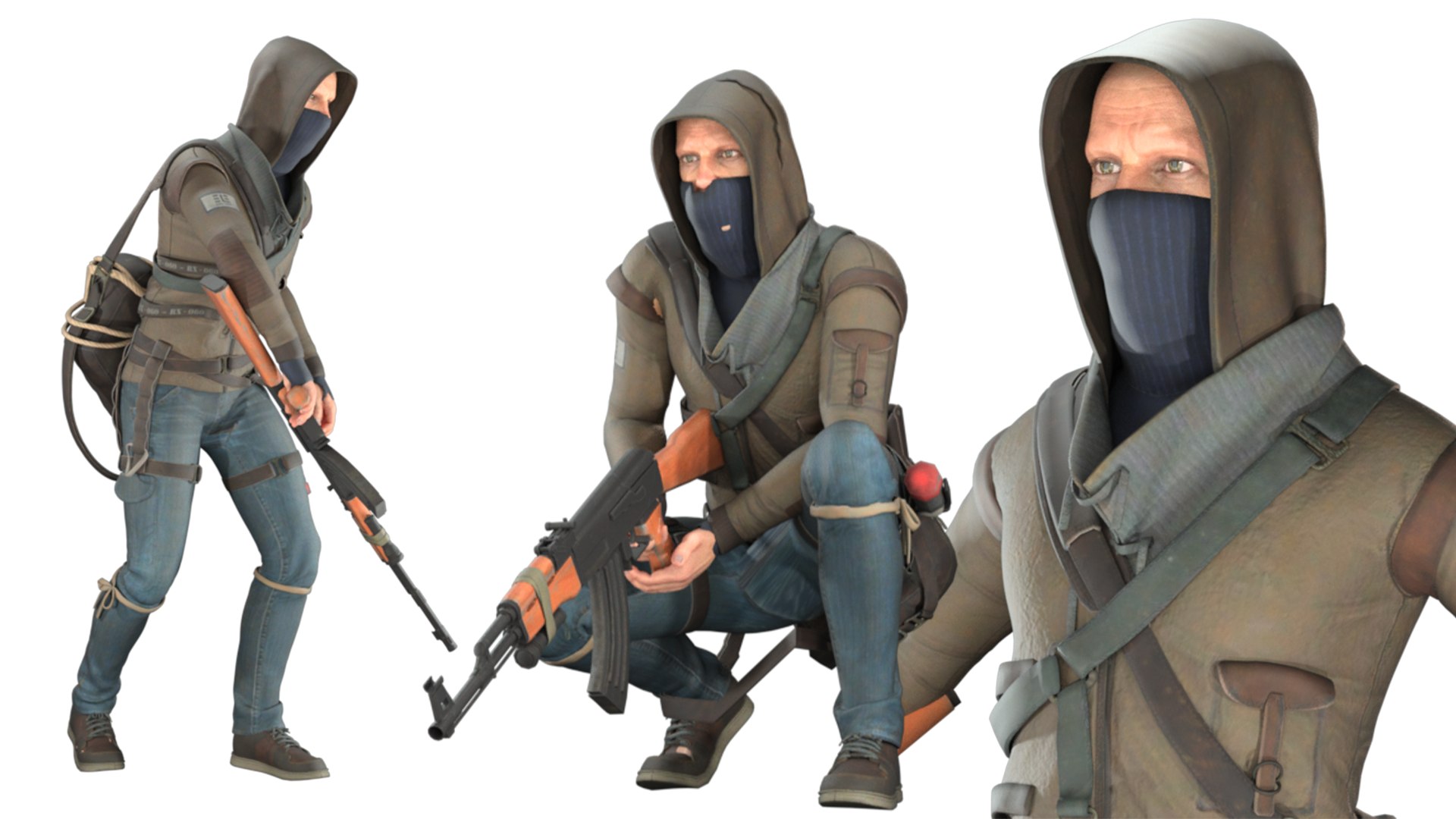 Realistic Rigged Western Action Man-Sanju Character 3D Model model https://p.turbosquid.com/ts-thumb/86/jFT0wf/d8/realisticriggedwesternactionmansanjud3/png/1705697015/1920x1080/fit_q87/01d0a75d3c34bc39e7eaac3e6edb6f493c25b786/realisticriggedwesternactionmansanjud3.jpg