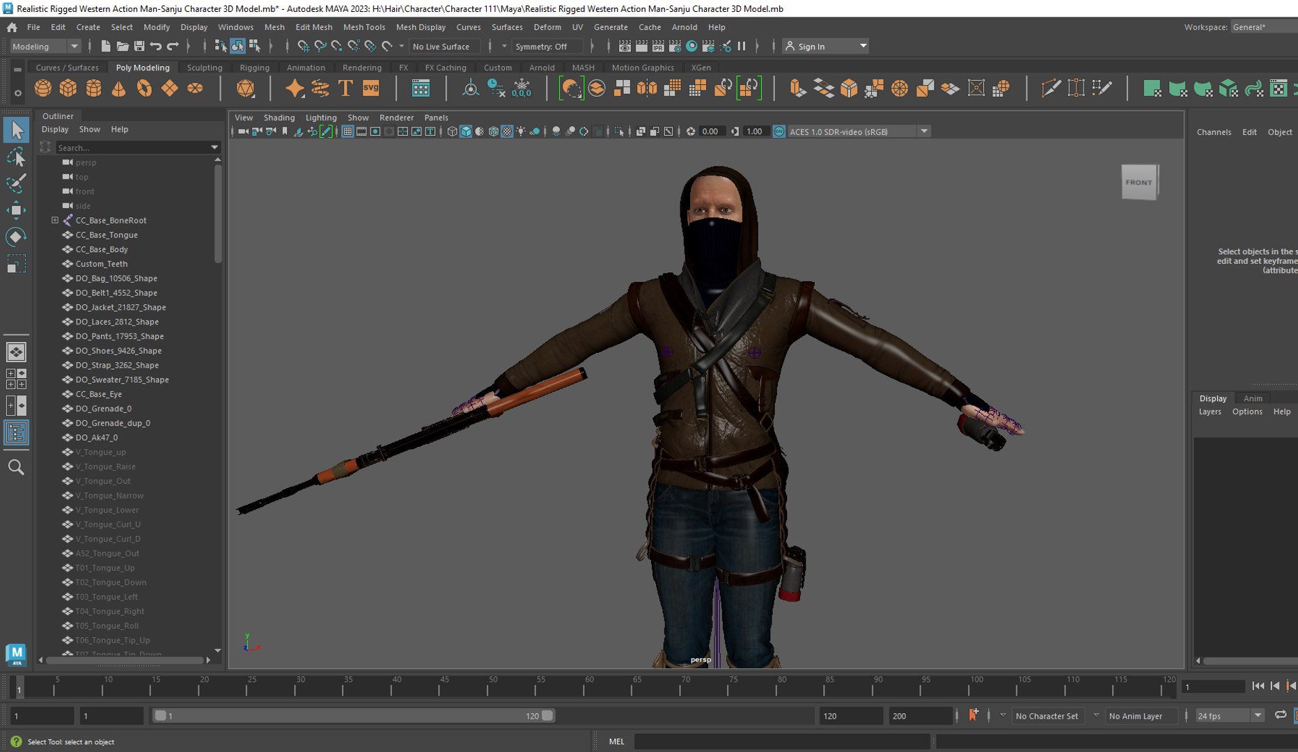 Realistic Rigged Western Action Man-Sanju Character 3D Model model https://p.turbosquid.com/ts-thumb/86/jFT0wf/s8/realisticriggedwesternactionmansanjuc4/png/1705697166/1920x1080/fit_q87/349588bf5986e4ae6a0add64c77dabe47aaddd6e/realisticriggedwesternactionmansanjuc4.jpg