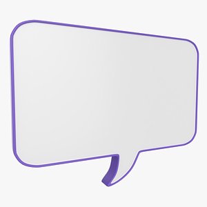 3D Speech Bubbles Dialogue Delivery Ver 1