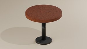 3D Classic Round Table