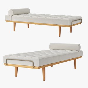 3D model 1stdibs Day bed Hans Wegner 1950s