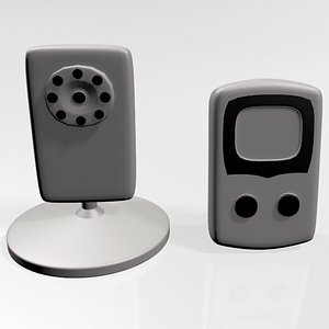 3D Baby Video Monitor and Digital Camera 01 model