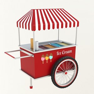 Ice Cream Cart 3D Models for Download | TurboSquid