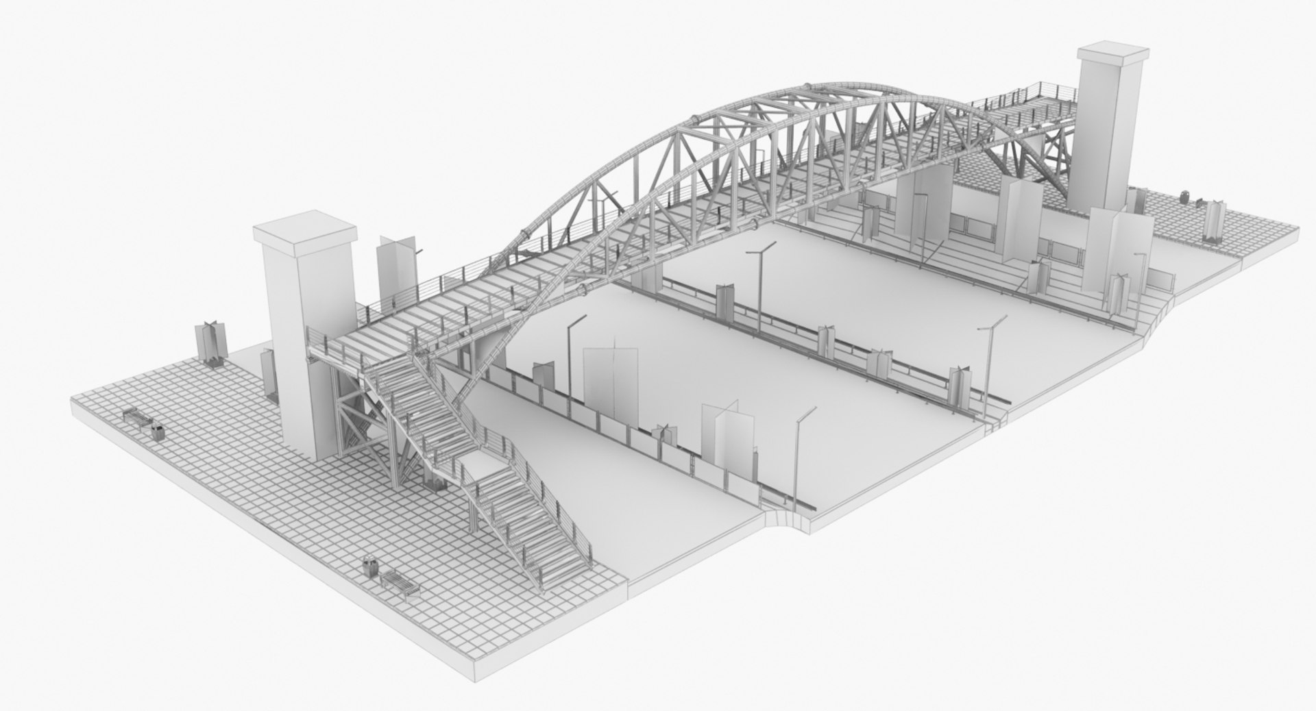 3D pedestrian bridge https://p.turbosquid.com/ts-thumb/87/8GD6j3/VpmOwFNY/07/jpg/1502008233/1920x1080/fit_q87/8cc041c9700330a926b1f53293aa13c860d17bb3/07.jpg