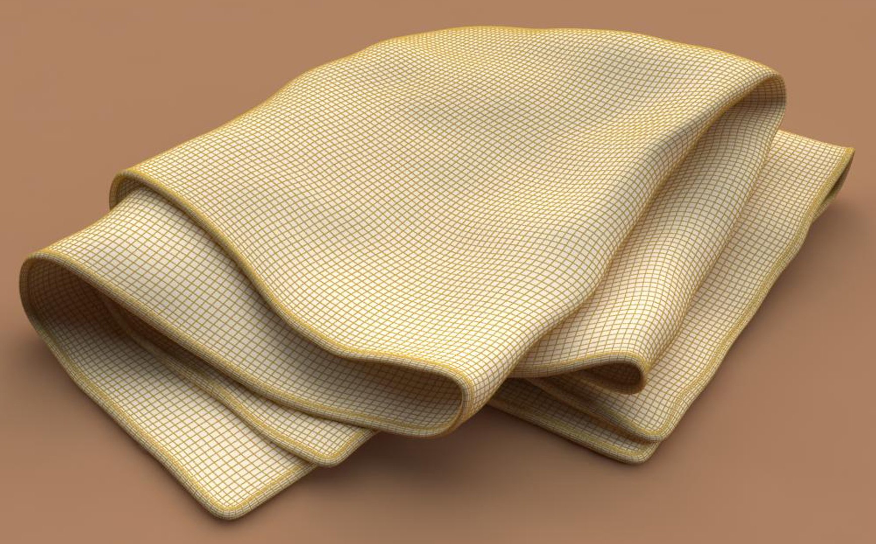 3d Model Of Tea Cloth