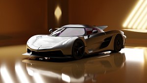koenigsegg jesko 3d blender