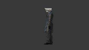 cc man 3D model