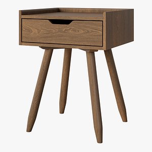 Gvawood Manchurian bedside table