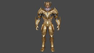 Ultron evolved Low-poly