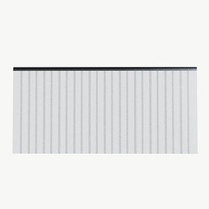 3D model PVC Curtain Sheet