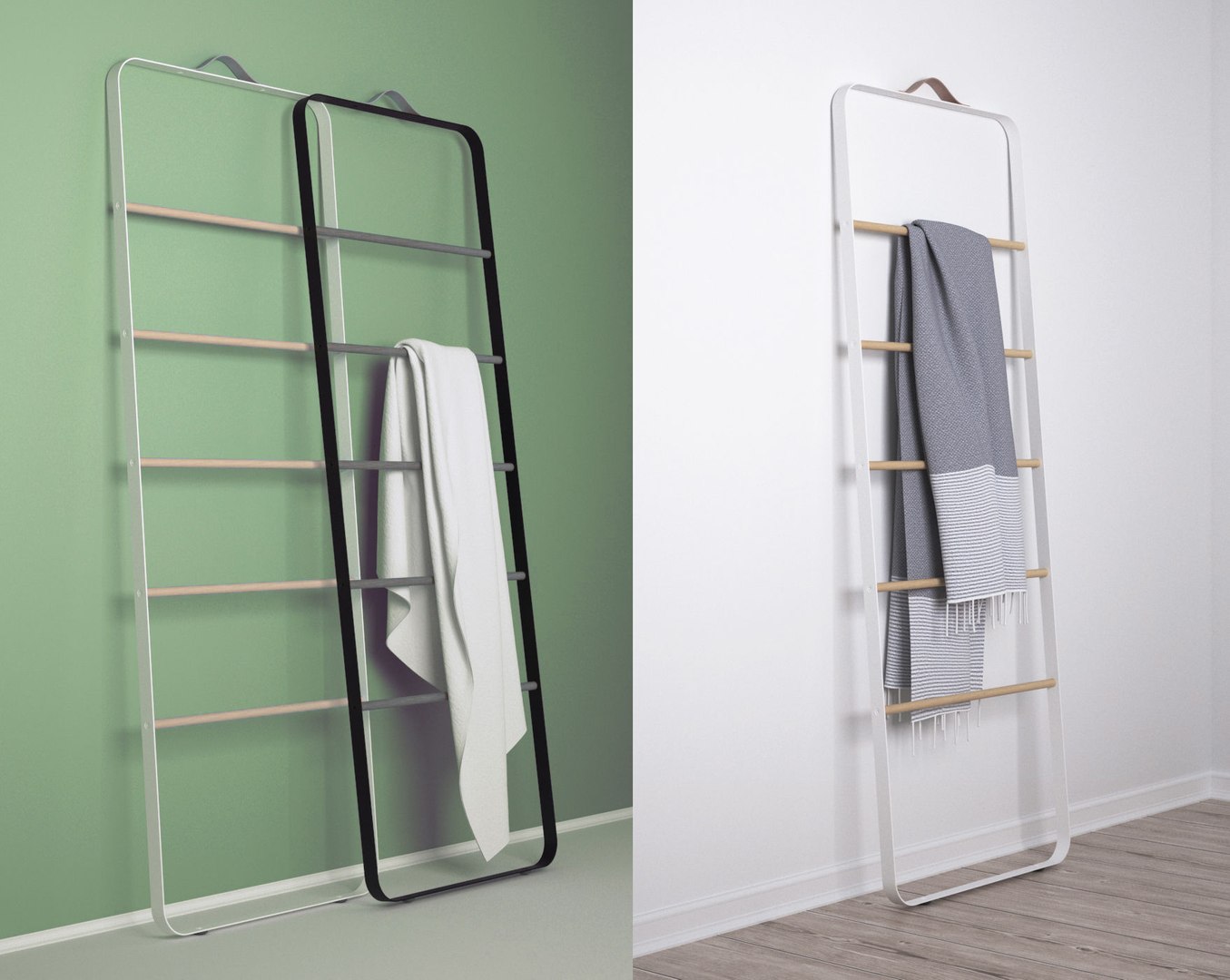 Menu towel ladder deals