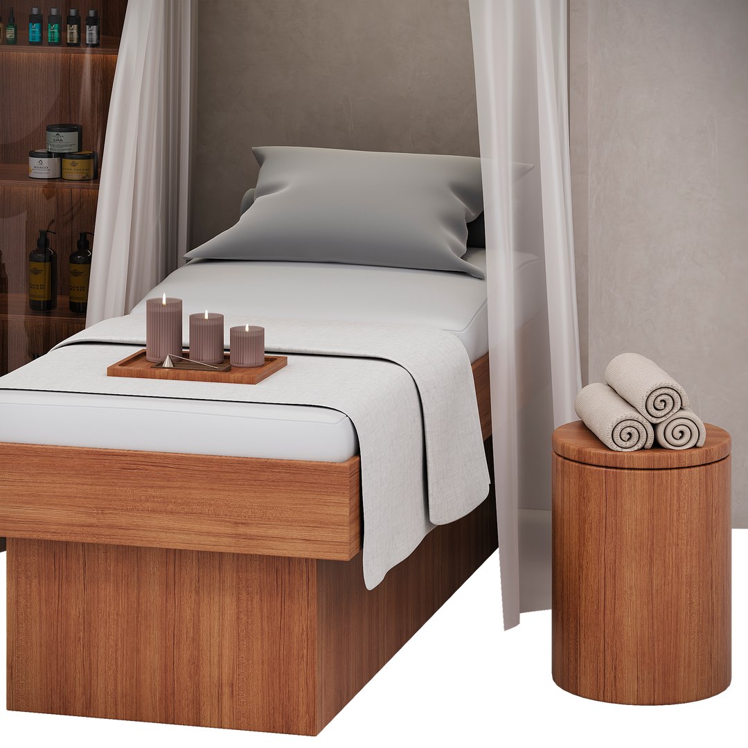 3D Spa Salon Raffles Model - TurboSquid 2289472