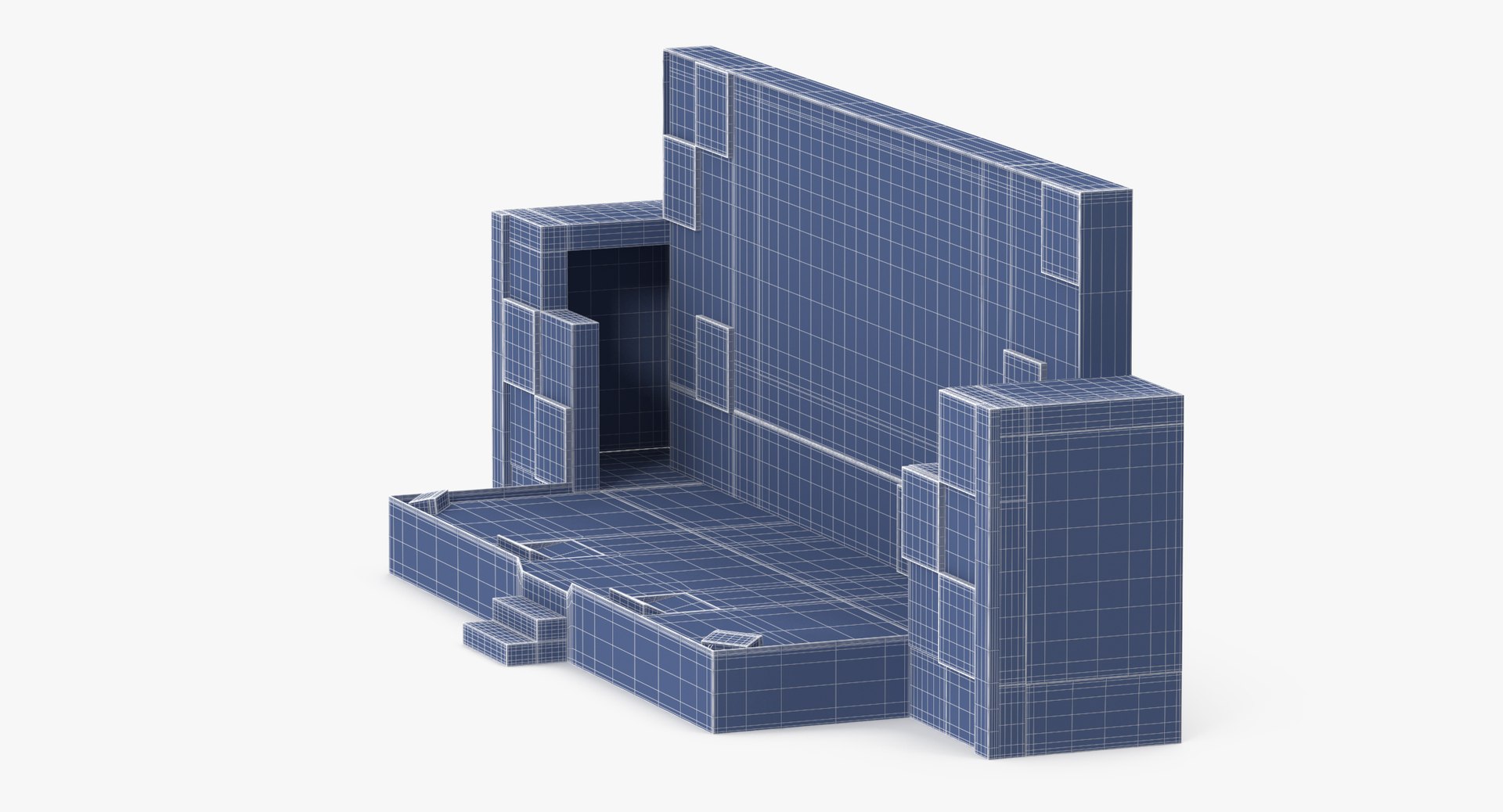 3D stages award tech model - TurboSquid 1244412