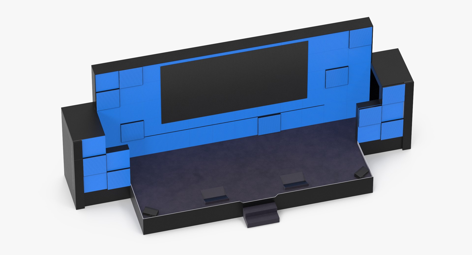 3D stages award tech model - TurboSquid 1244412