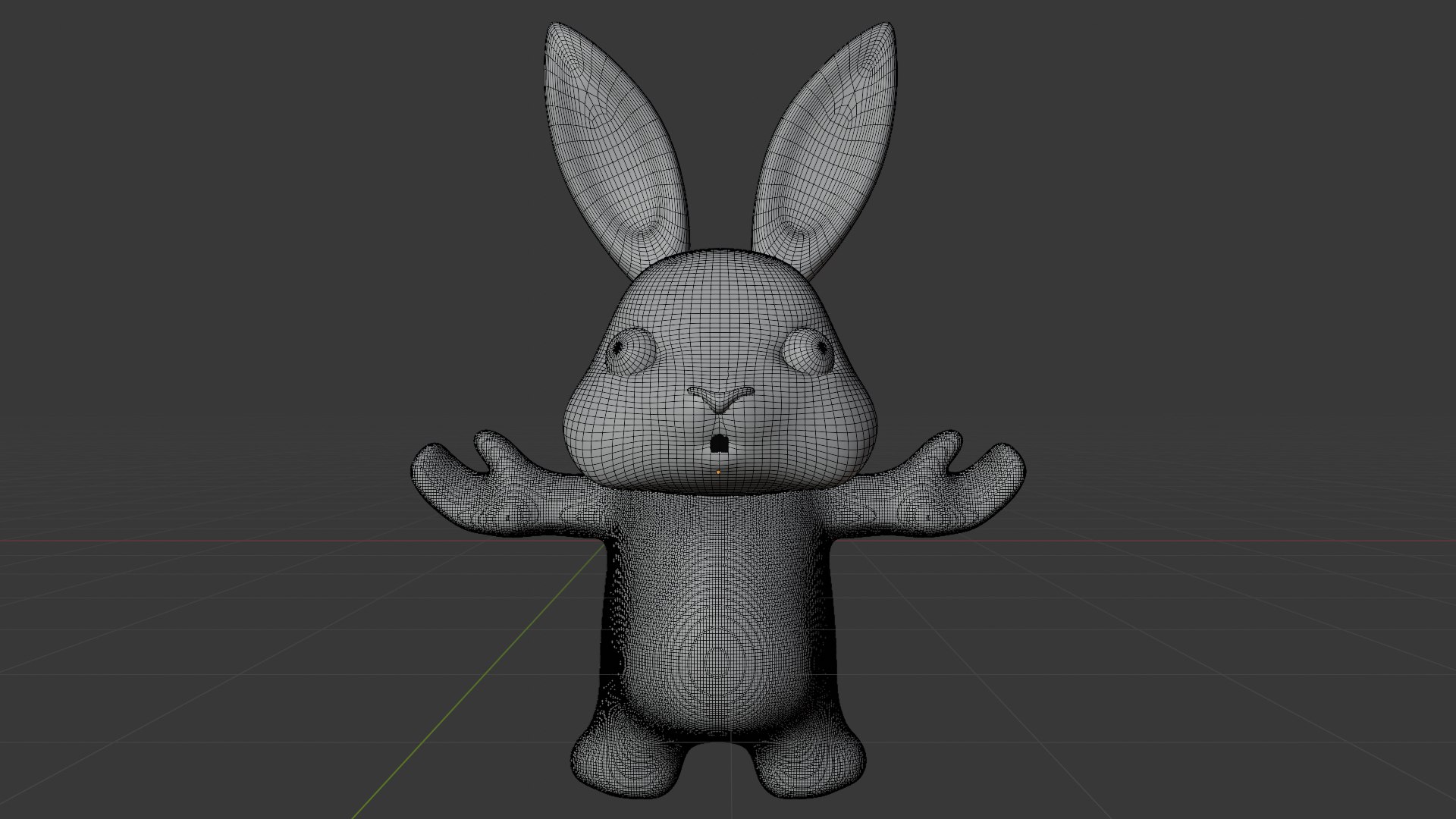 Standing Rabbit Character 3D - TurboSquid 2271700
