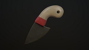 Homemade Knife 3D model