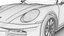 保时捷 911 Carrera 4S 敞篷车 2025 3d模型