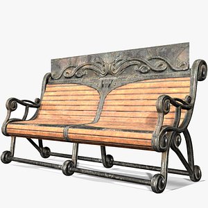 Park Bench 3D model