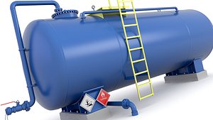tank pressure 3D model