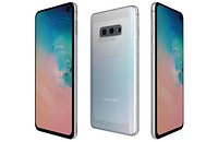 Samsung Galaxy S10e Prism White Low Poly