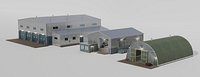 Realistic Industrial Garages Workshop pack