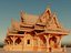 Red Temple Pagoda Ultra HD