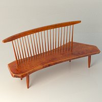 Nakashima Bench Chair