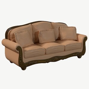 Old-fashioned Sofa model