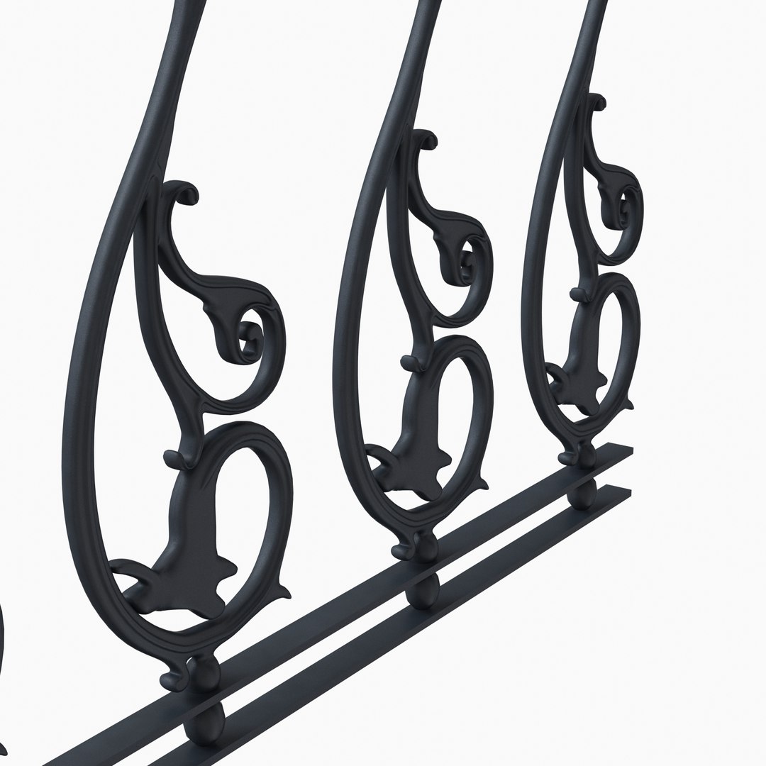 Iron Fencing Dragon 3D Model - TurboSquid 1317799