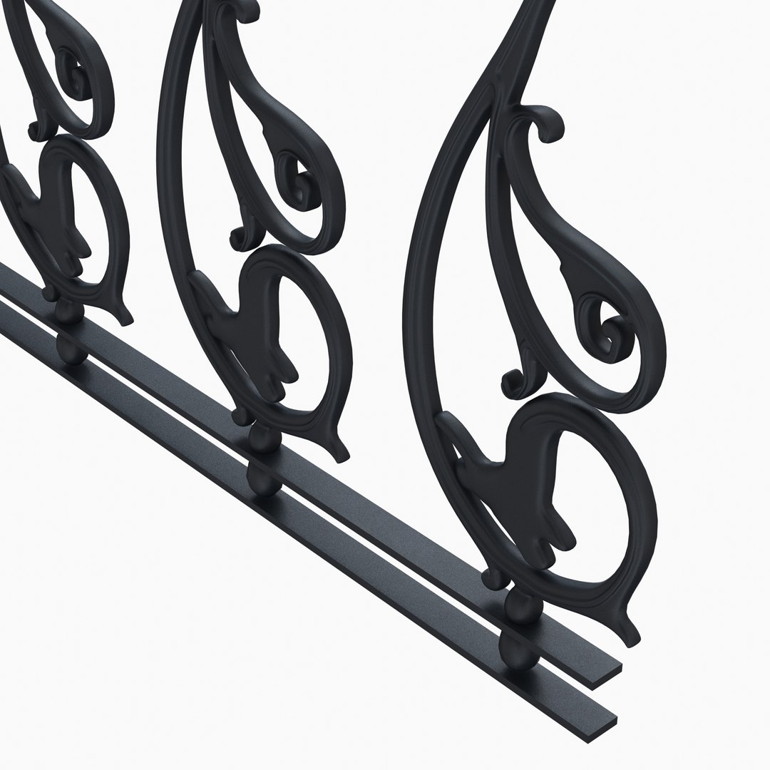Iron Fencing Dragon 3D Model - TurboSquid 1317799