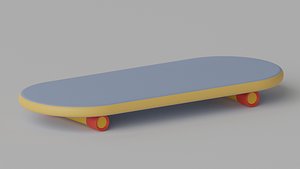 Cartoon Cute Skateboard