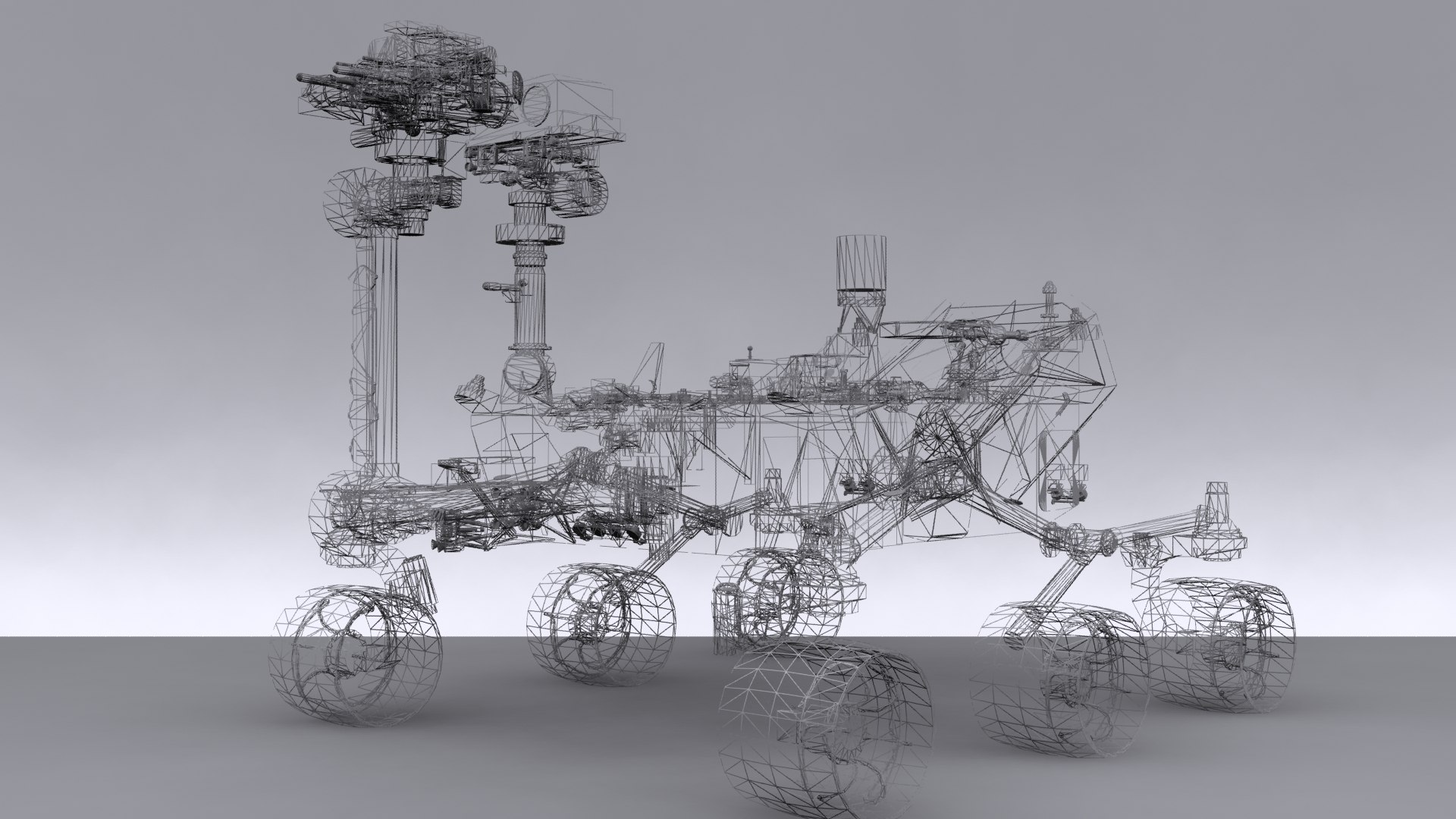 Curiosity Rover 3D model - TurboSquid 2102690