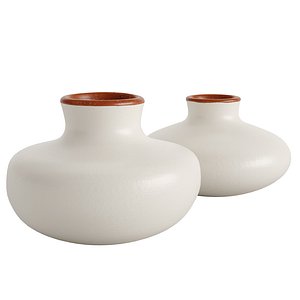 Mariella Handcrafted Ceramic Vase 3D model