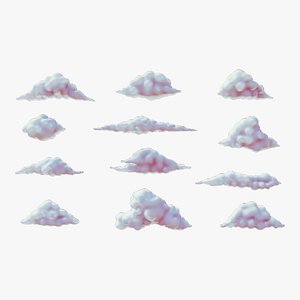 Clouds Pack - 12 in 1 3D