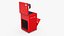 Vendo-23 Coca-Cola Bottle Vending Machine Red Vintage